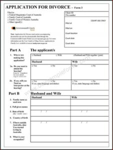 Divorce Complaint Form Pa