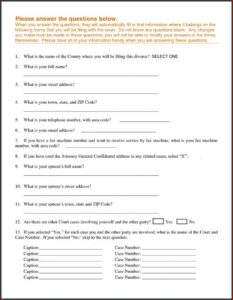 Divorce Forms Wake County Nc