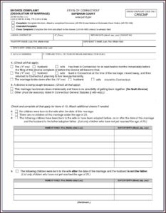 Divorce Paperwork Wa