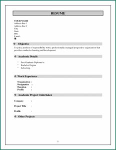 Doctors Resume Template