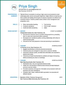 Effective Resume Templates 2019