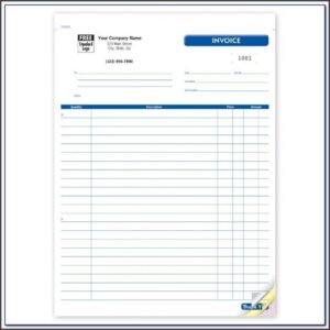 Electrical Contractor Invoice Forms