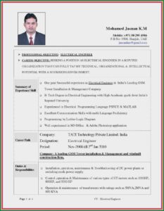 Electrical Engineer Resume Templates