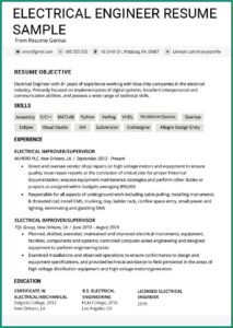Engineering Resume Writing