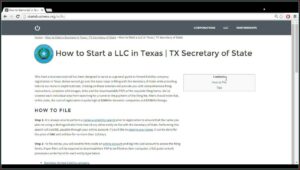 Establishing A Llc In Texas