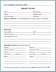 Examples Of Resume Format In The Philippines