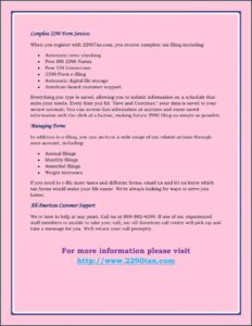 Form 2290 Instructions Page 3