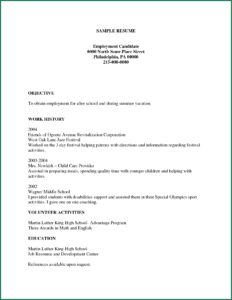 Free And Easy Resume Builder