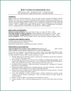 Free Cv Template Printable