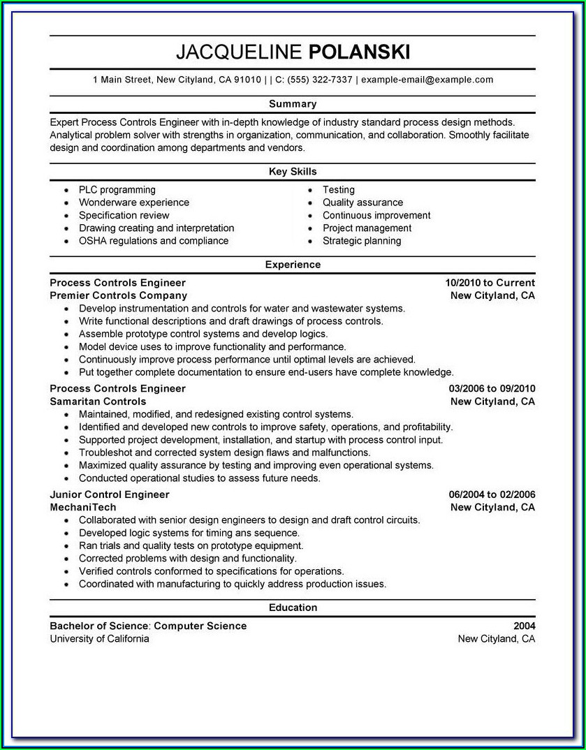 Free Federal Resume Help