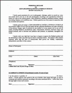 Free Lien Release Form Template