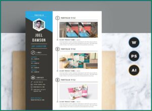 Free Premium Resume Templates Word