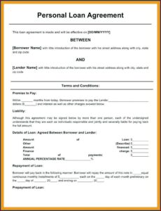 Free Promissory Note Printable Form
