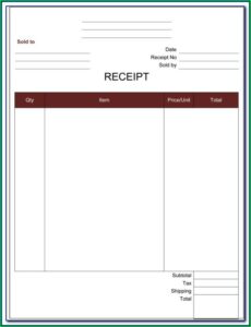 Free Resume Blank Printable Forms