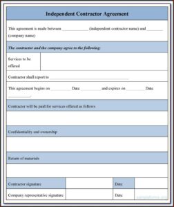 Free Roofing Contract Forms