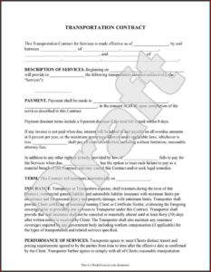 Freight Broker Agreement Forms