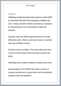 Gdpr Consent Form