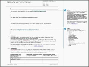 Gdpr Consent Forms For Employees