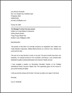 Free Resume Template For Teaching Position