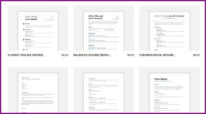 Free Resume Template Google Docs Download