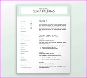 Free Resume Templates Google