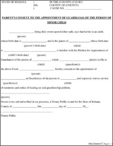 Guardianship Petition Indiana