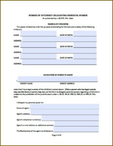 Healthcare Poa Form Wisconsin