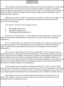 How To Become A Nonprofit Organization In California