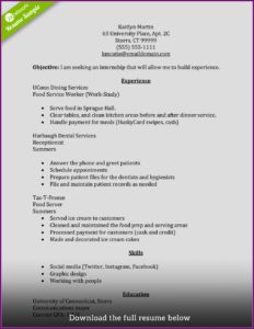 How To Build A Good Resume Examples