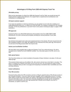 How To Electronically File Form 2290