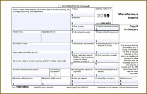 How To File A 1099 Misc Tax Form