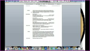 How To Make A Simple Job Resume