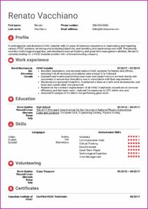 Hvac Installer Helper Resume