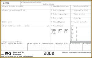 I Need To Print A W2 Form