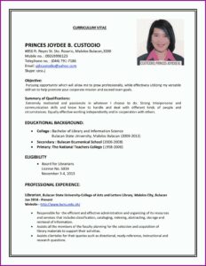 I Want To Make A Resume For Job