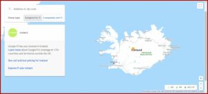 Iceland Cell Phone Coverage Map