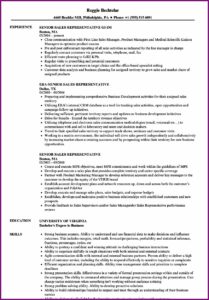 Inside Sales Representative Resume Template
