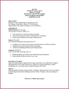 Internship Resume Builder