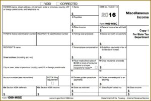 Irs Forms 1099 Misc