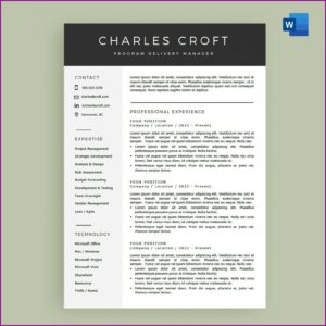 Iti Electrician Resume Sample In Word Format Download