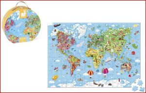 Janod World Map Puzzle