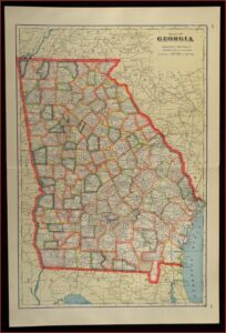 Large Antique Wall Maps