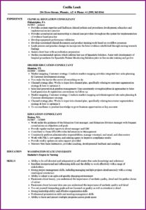 Legal Nurse Consultant Resume No Experience