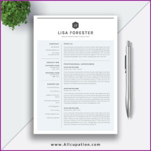 Mac Word Resume Template Download Free