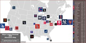 Major League Baseball Teams Us Map