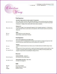 Makeup Artist Cv Template
