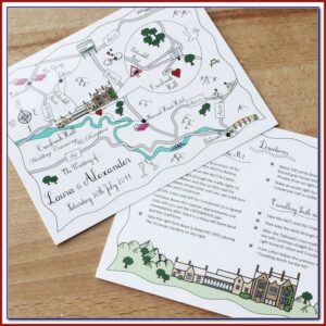 Making Maps For Wedding Invitations