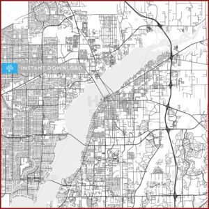 Map Fort Myers Florida Area
