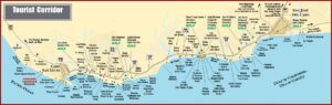 Map Of Hotels In Cabo San Lucas Medano Beach