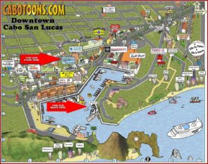 Map Of Hotels In Cabo San Lucas Mexico